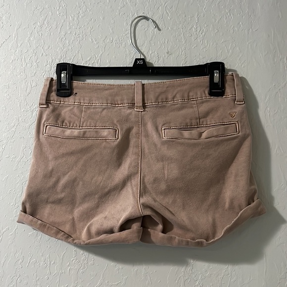 Tan AEO Shorts - Picture 2 of 5